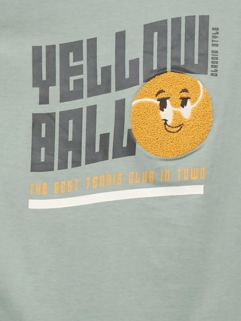 CAMISETA DE MANGA CORTA  AZUL
