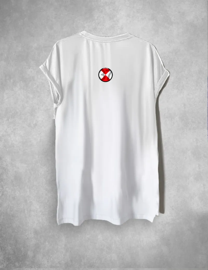 Camiseta de mujer Lasal larga NUN blanco