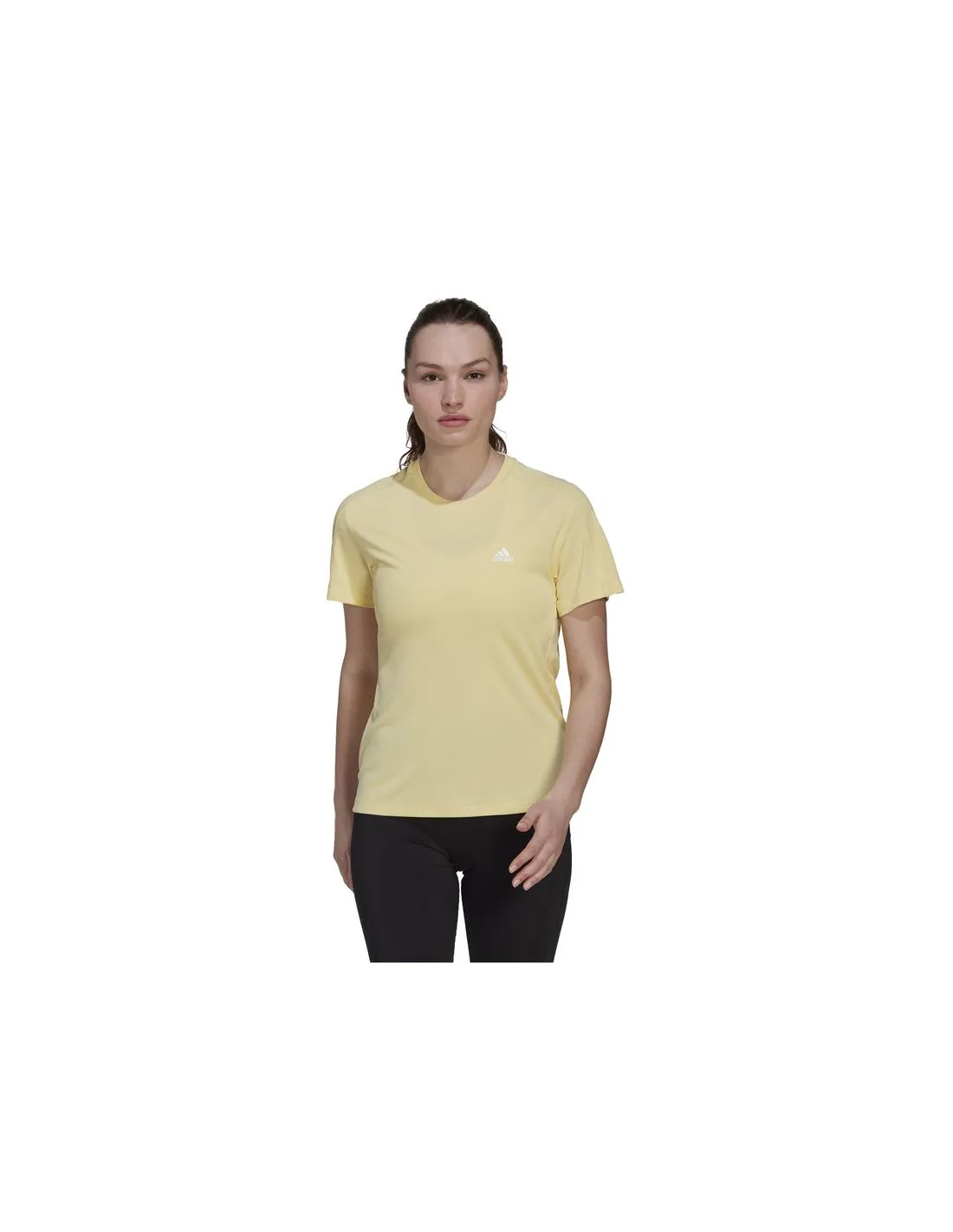 Camiseta de running adidas Run It Mujer Yellow