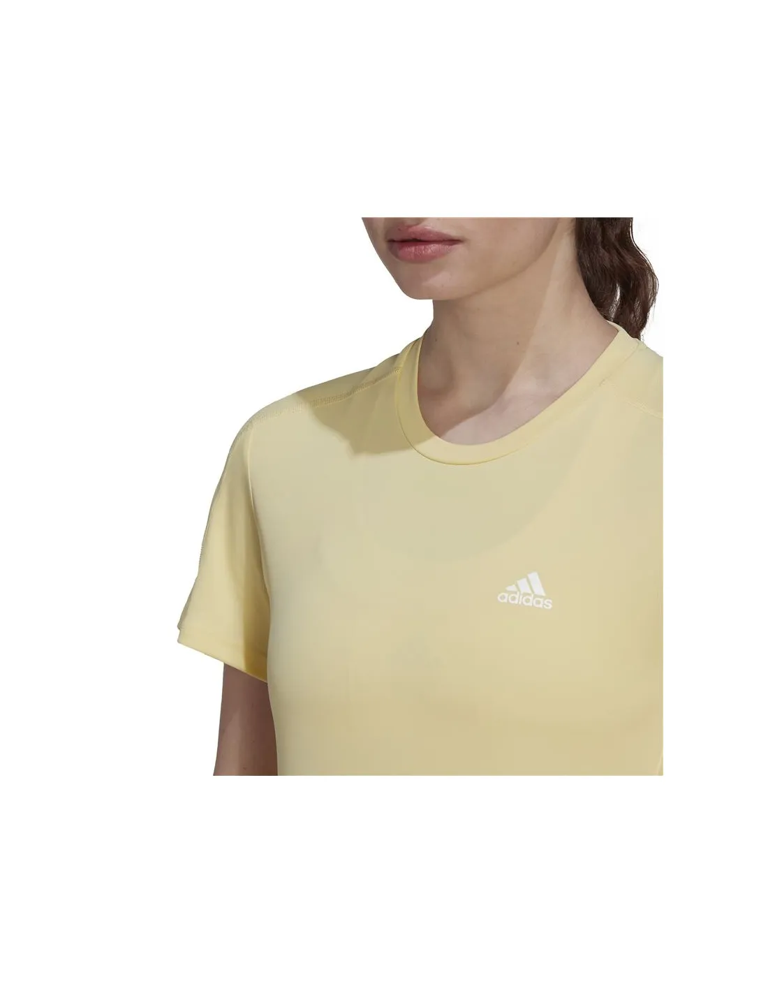 Camiseta de running adidas Run It Mujer Yellow