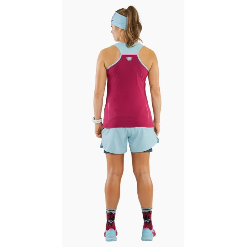 Camiseta de tirantes Dynafit Alpine Pro (Rojo remolacha) mujer