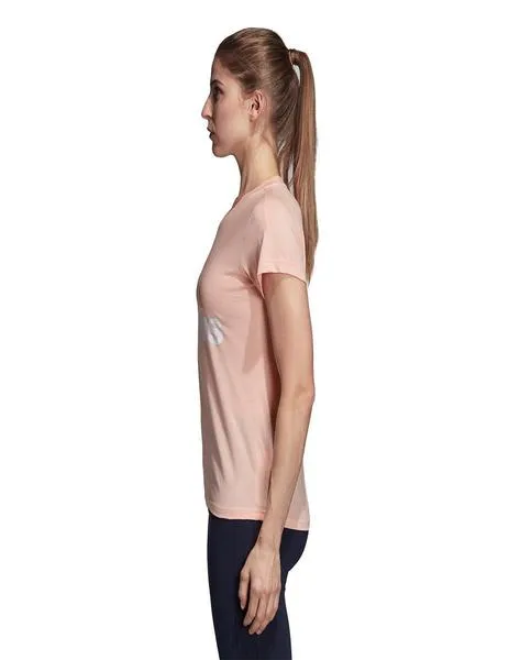 Camiseta Mujer Adidas ESS LI SLI Rosa
