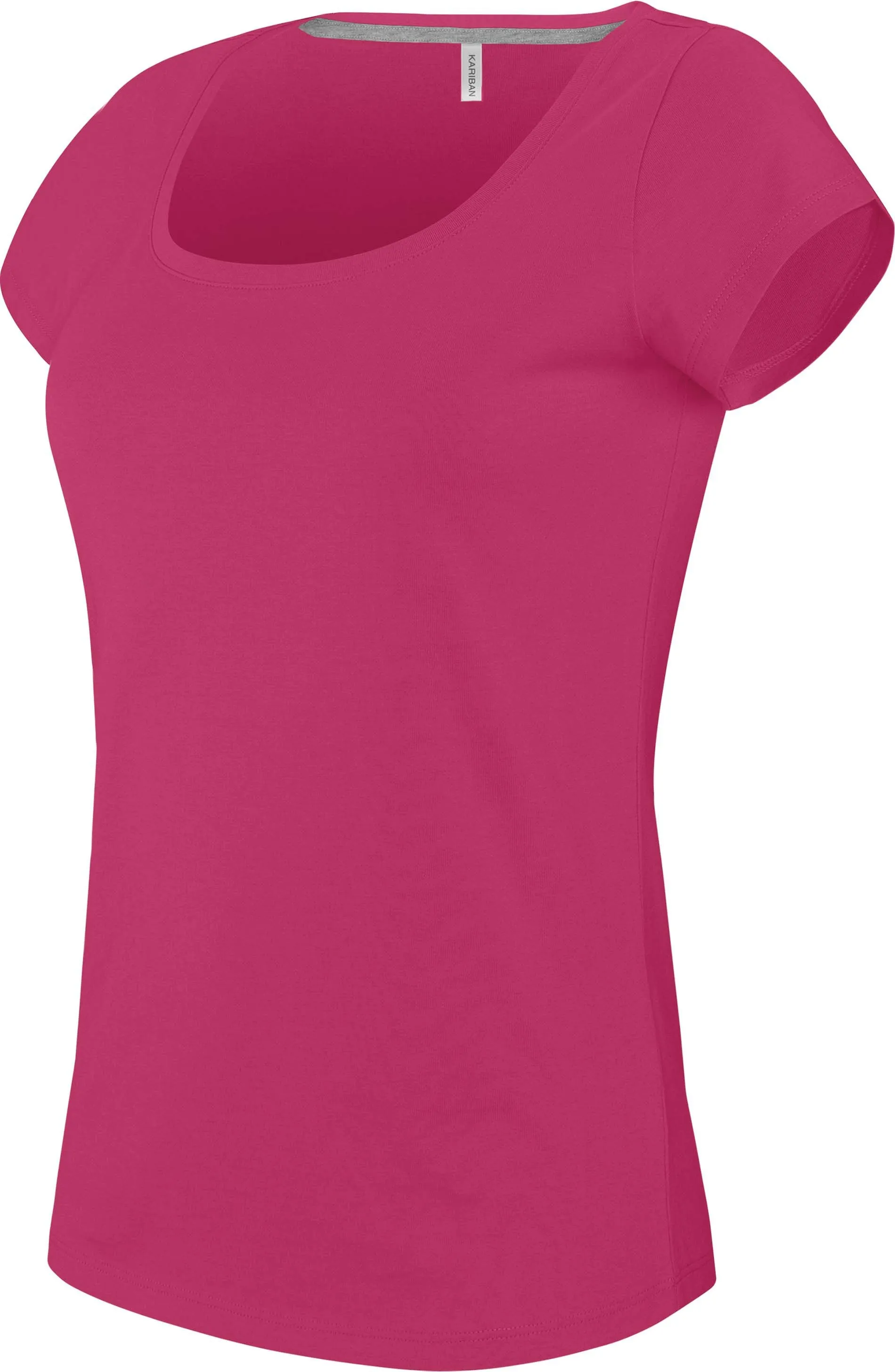 CAMISETA MUJER M/C CUELLO BARCO