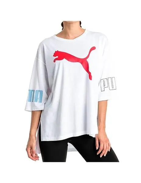 Camiseta mujer Puma Modern Sport Blanco