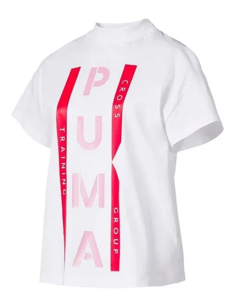 Camiseta Mujer Puma XTG Blanco/Rojo
