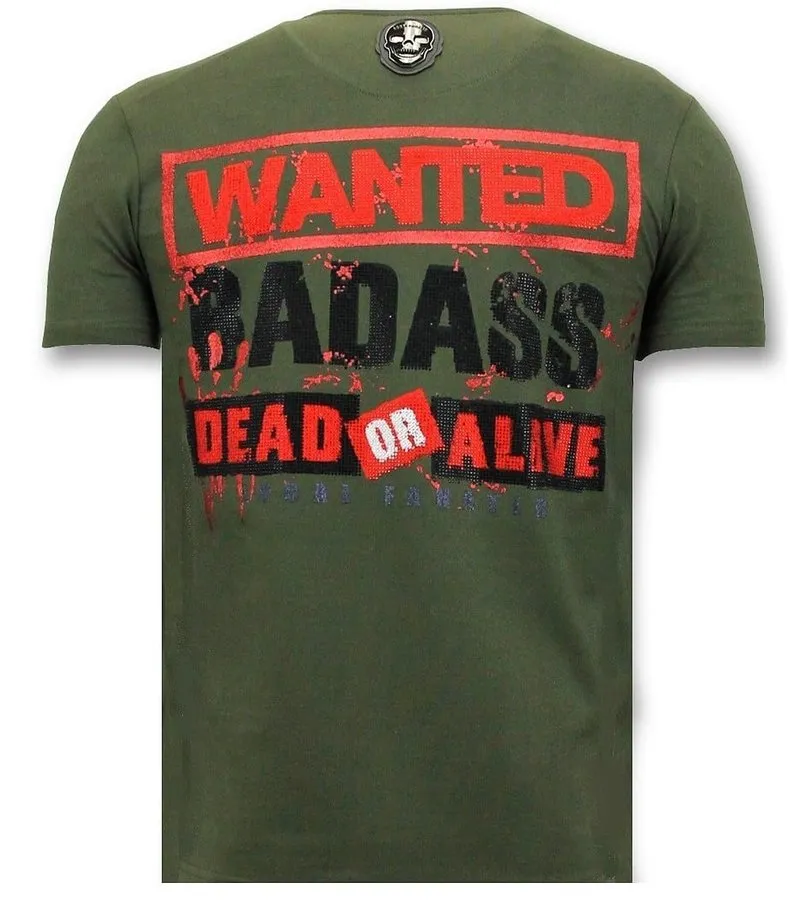 CAMISETA PARA HOMBRE   CHUCKY IMPRINT  VERDE