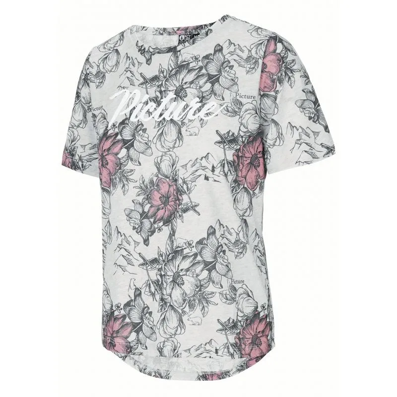 Camiseta Picture Florie (Peonías) mujer