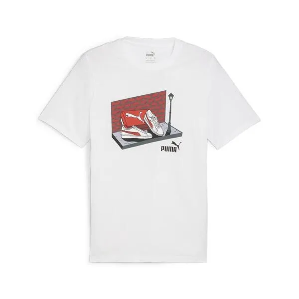 Camiseta Puma Graphics Blanco