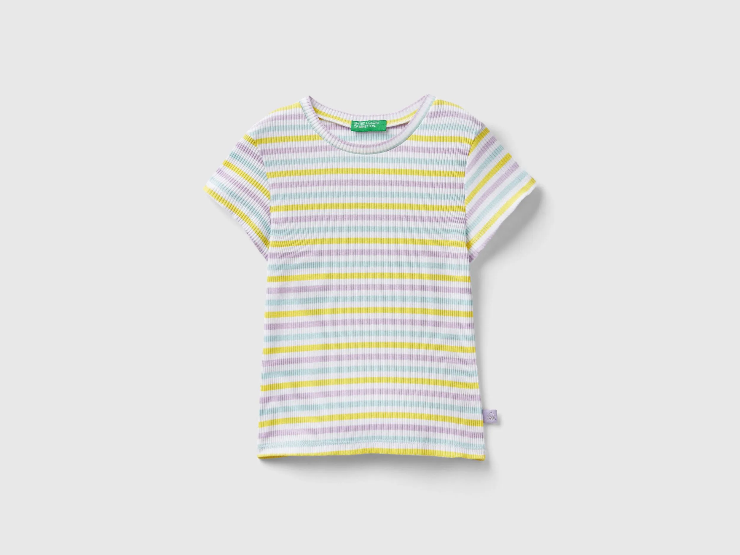 Camiseta slim fit de rayas