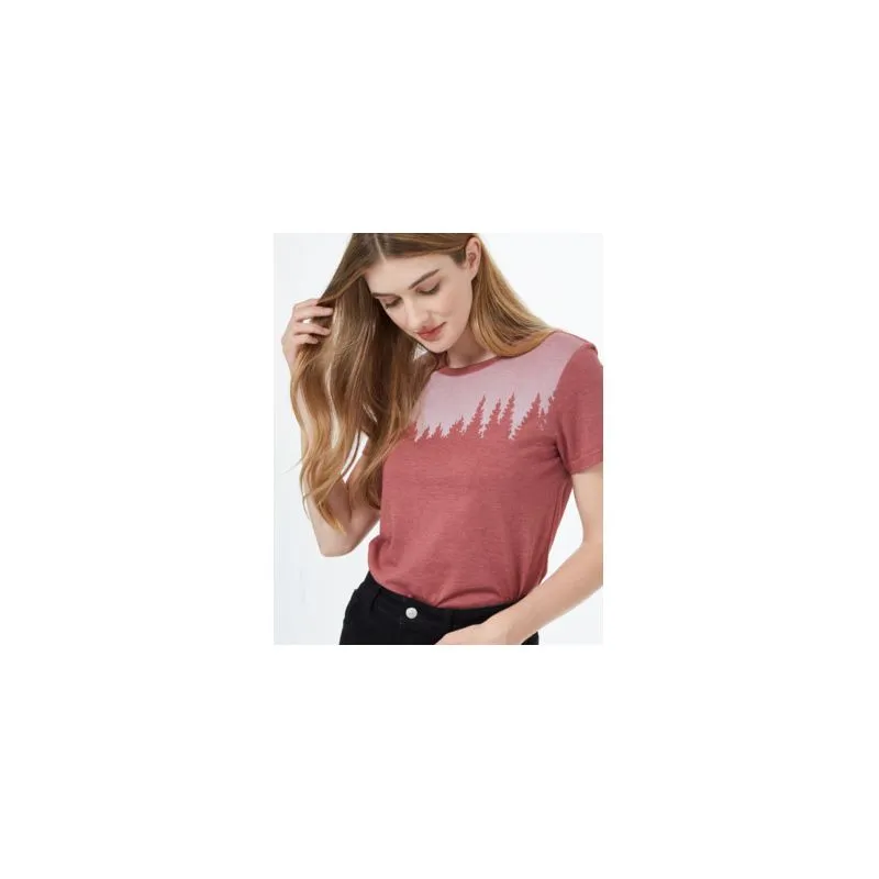 Camiseta Tentree Juniper ( Apple Butter Red Heather) Mujer