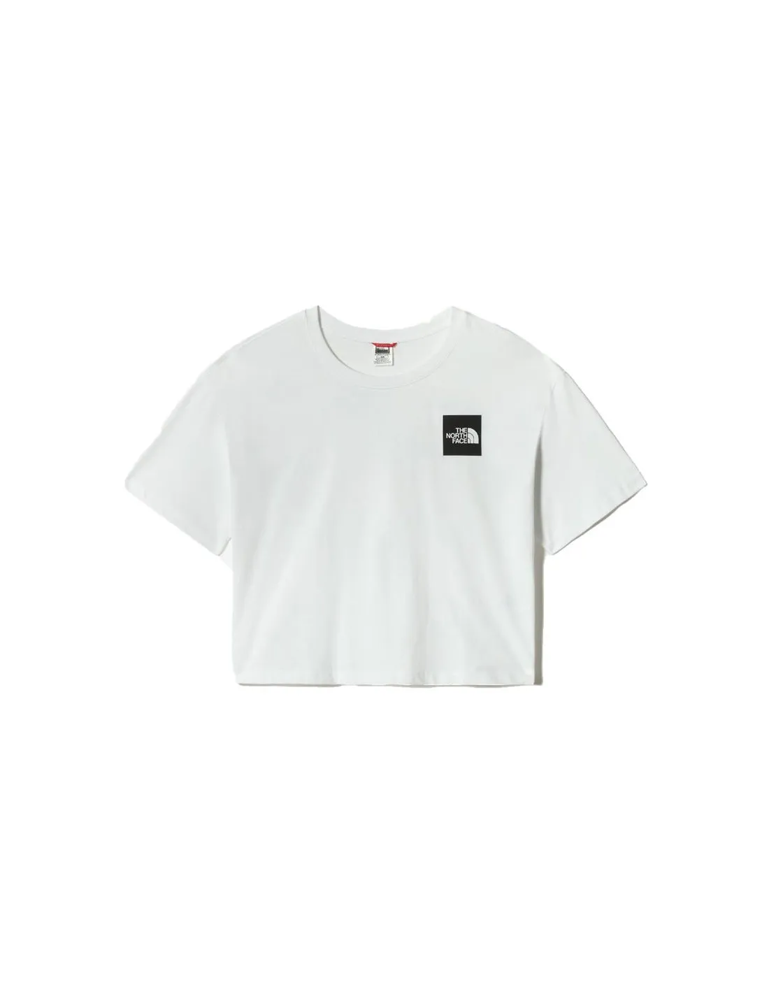 Camiseta The North Face Cropped Fine Mujer Negro
