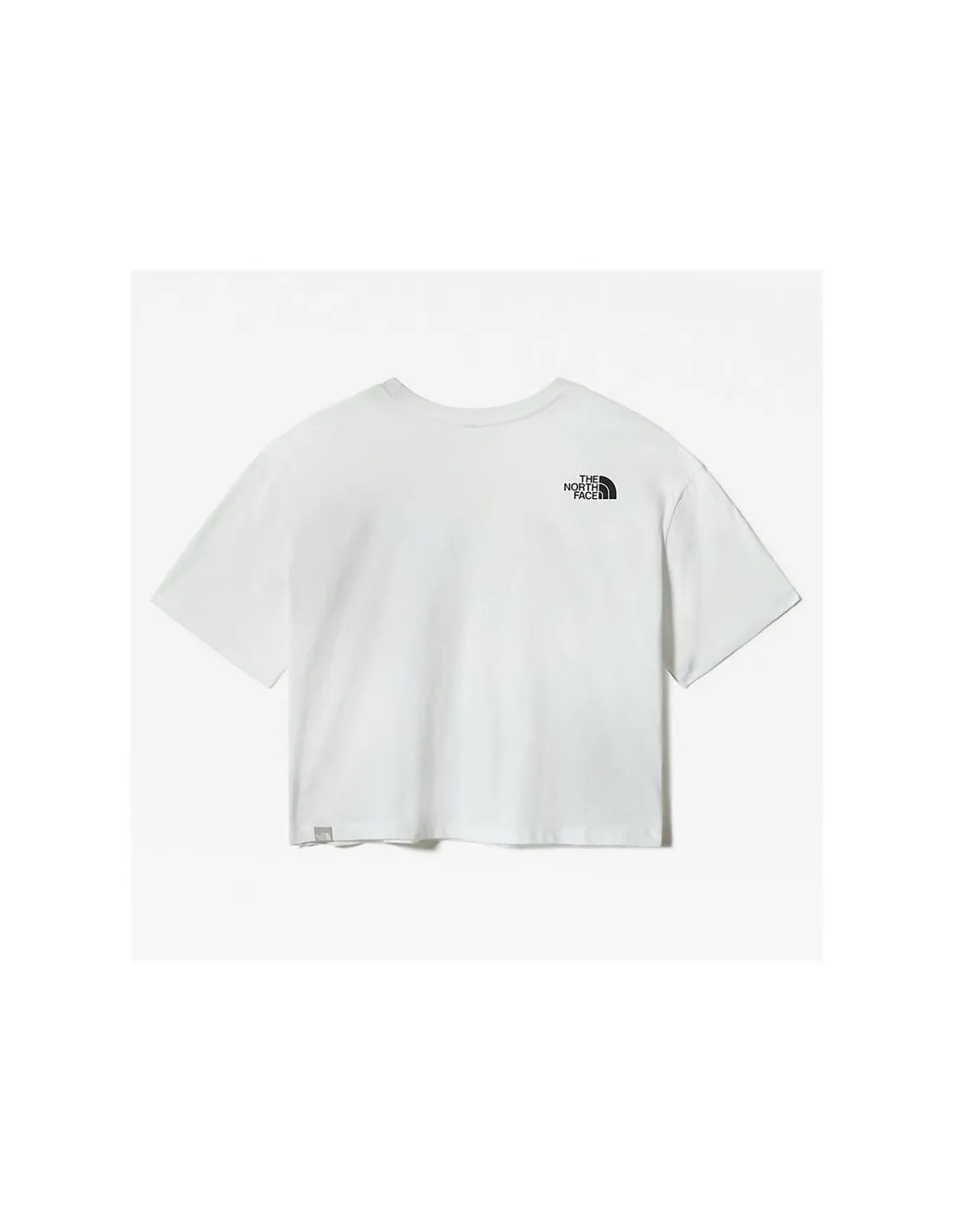 Camiseta The North Face Cropped Fine Mujer Negro