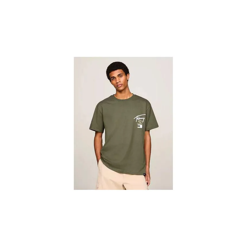 Camiseta Tommy Hilfiger Graffiti Para Hombre