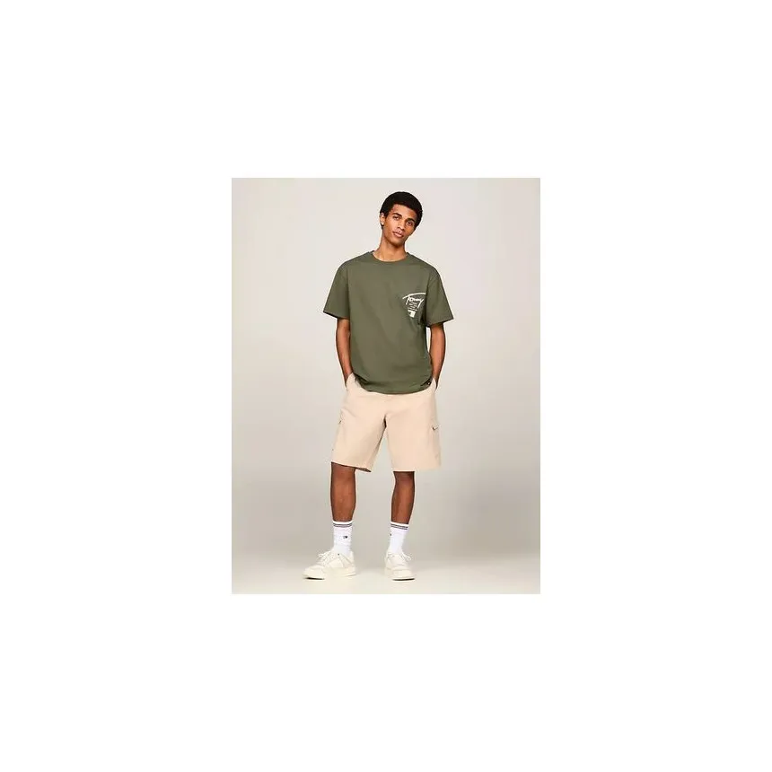 Camiseta Tommy Hilfiger Graffiti Para Hombre
