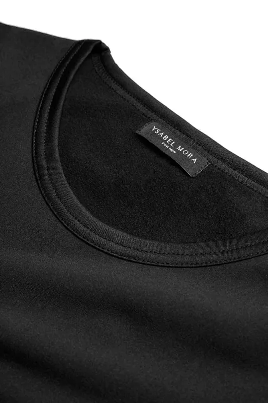 Camiseta Térmica Ysabel Mora manga corta negra