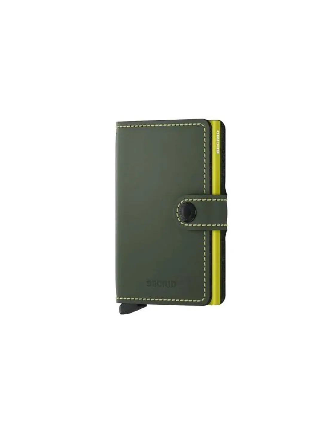 Cartera Secrid Miniwallet Matte Green & Lime