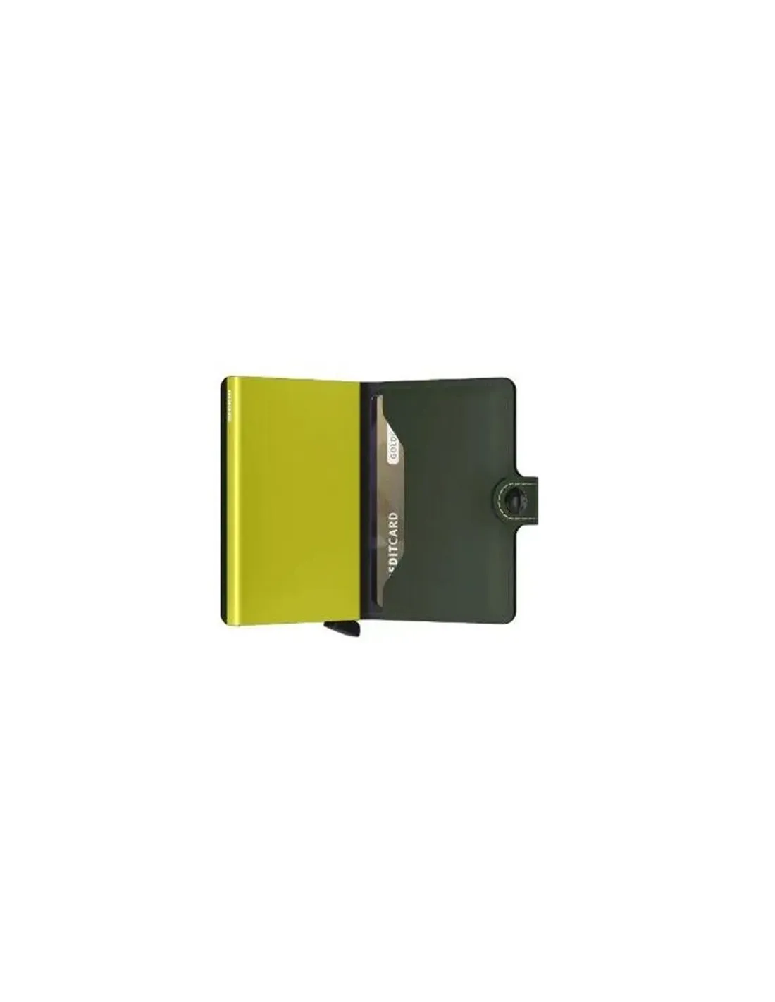 Cartera Secrid Miniwallet Matte Green & Lime