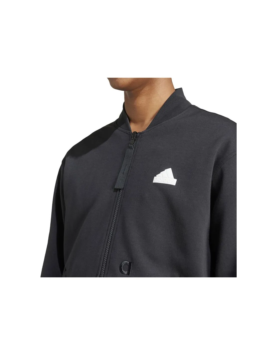 Chaqueta adidas Brand Love Q1 Hombre Negro