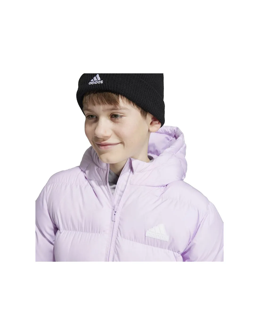 Chaqueta adidas Future Icons Long Padded Infantil Lila