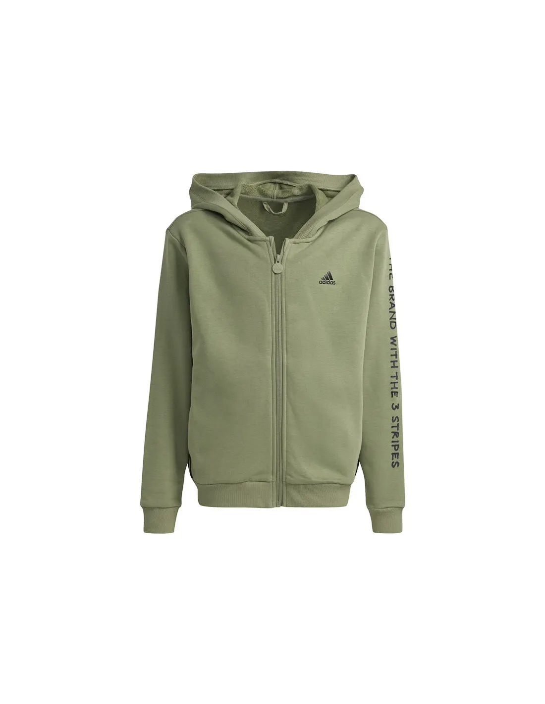 Chaqueta adidas Street Jam Full Zip Infantil Verde