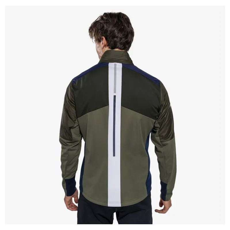 Chaqueta aislante para hombre SWIX Dynamic Hybrid (oliva/olivo oscuro)