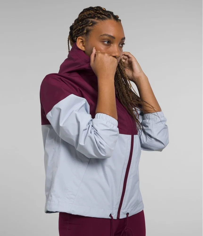 Chaqueta Antora Rain Hoodie Morado Mujer The North Face