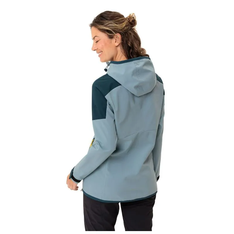 Chaqueta cortaviento de mujer Vaude Elope Storm Jacket (nordic blue)