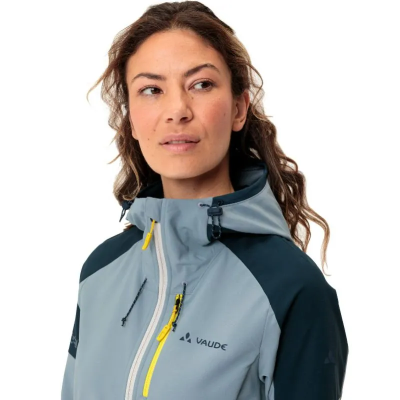 Chaqueta cortaviento de mujer Vaude Elope Storm Jacket (nordic blue)