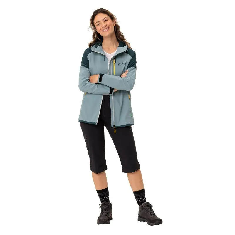 Chaqueta cortaviento de mujer Vaude Elope Storm Jacket (nordic blue)