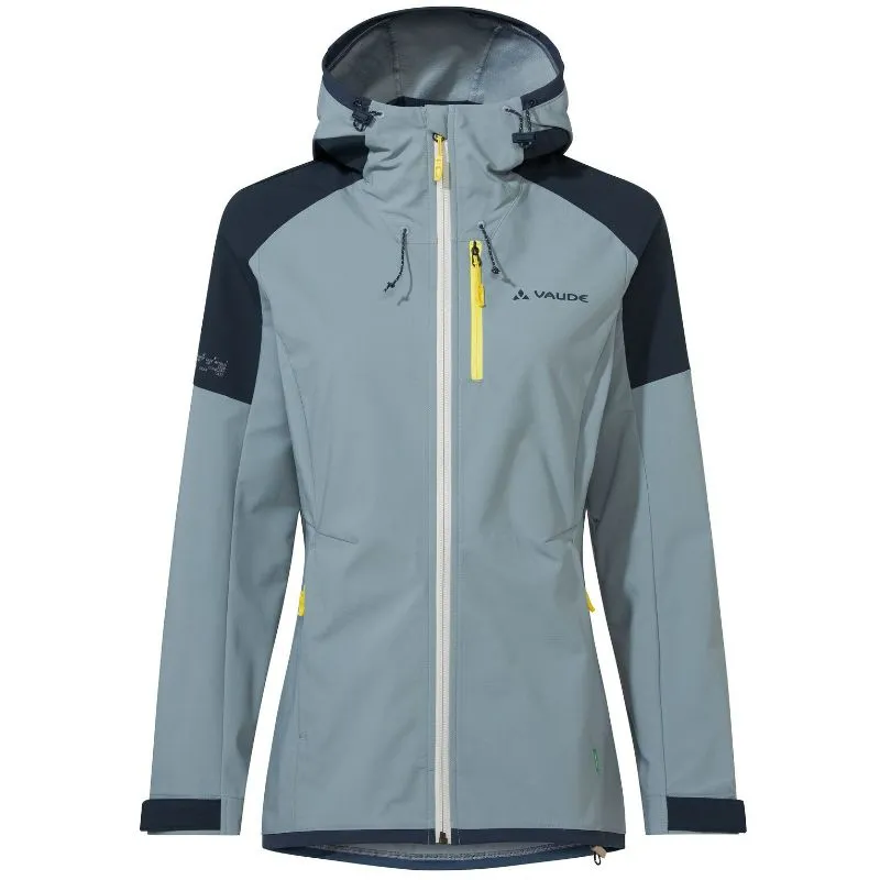 Chaqueta cortaviento de mujer Vaude Elope Storm Jacket (nordic blue)