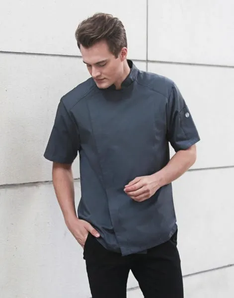 Chaqueta de cocinero Karlowsky modern look manga corta hombre
