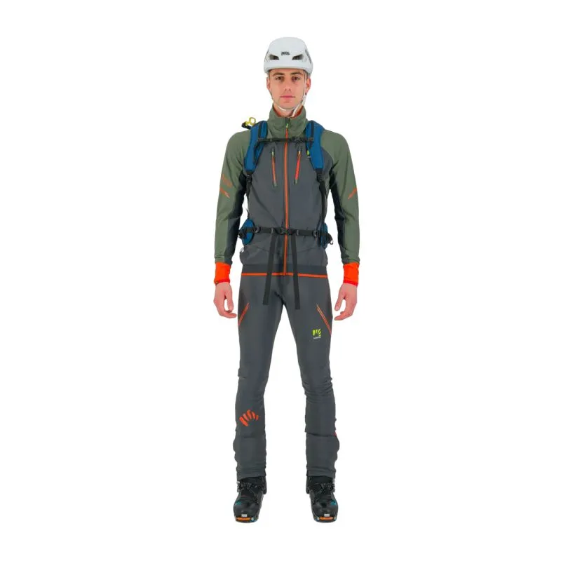 Chaqueta de esquí de travesía para hombre Karpos ALAGNA EVO (Black Sand/Thyme)