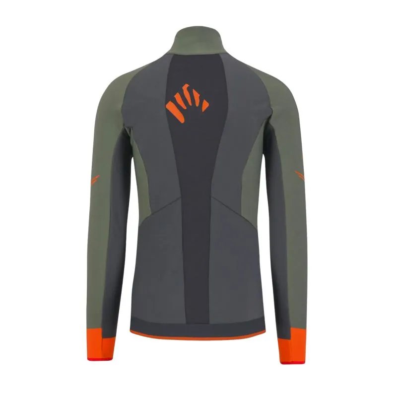 Chaqueta de esquí de travesía para hombre Karpos ALAGNA EVO (Black Sand/Thyme)