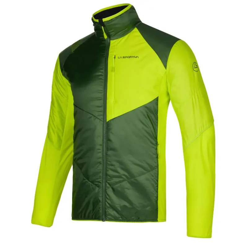 Chaqueta de esquí La Sportiva Ascent Primaloft Jkt M (Forest/Lime Punch)