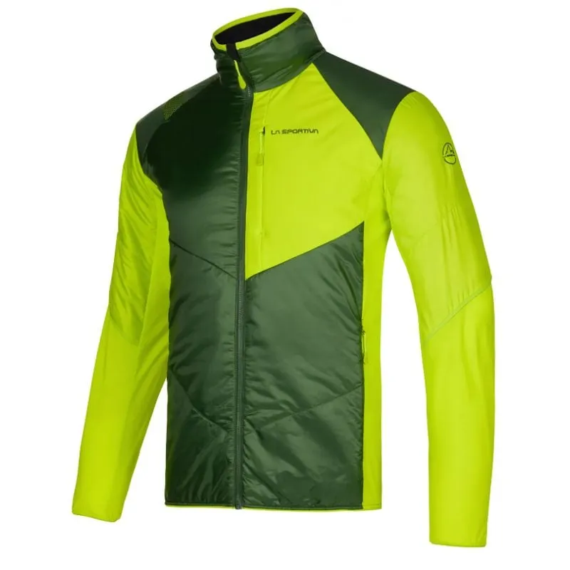 Chaqueta de esquí La Sportiva Ascent Primaloft Jkt M (Forest/Lime Punch)