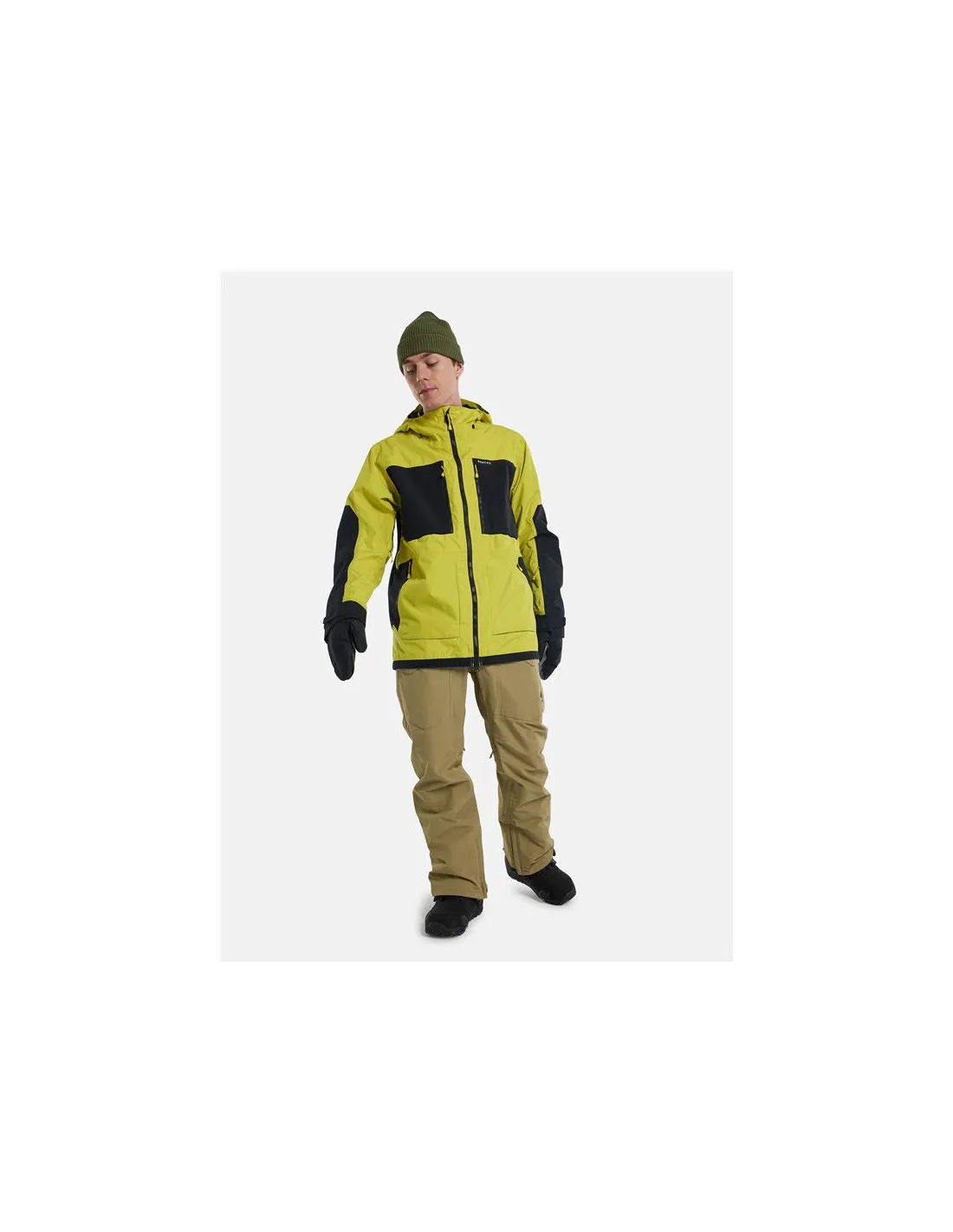 Chaqueta de Esquí y snow Burton Frostnert 2L Hombre Amarillo