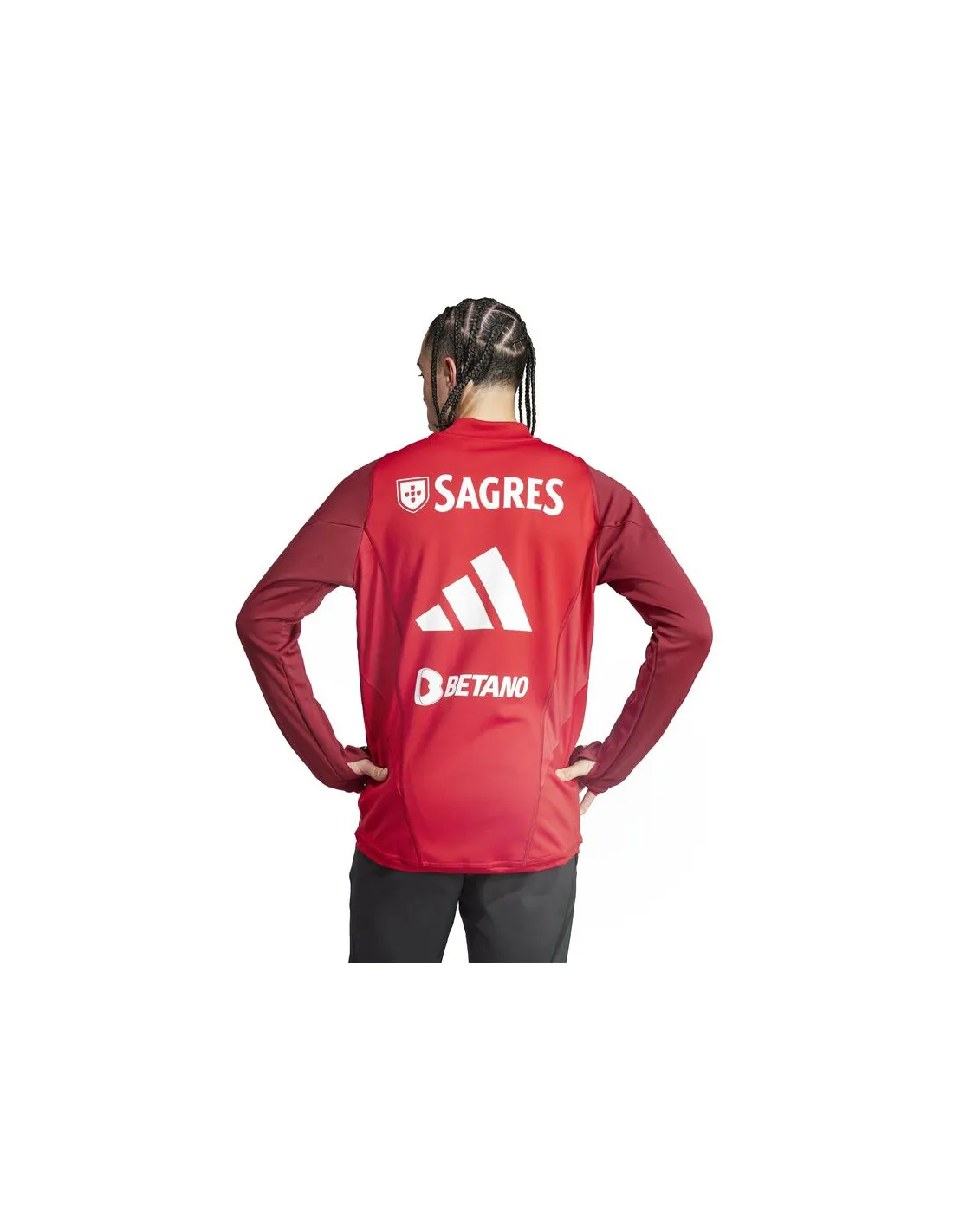 Chaqueta de Fútbol adidas Benfica Trainning Hombre
