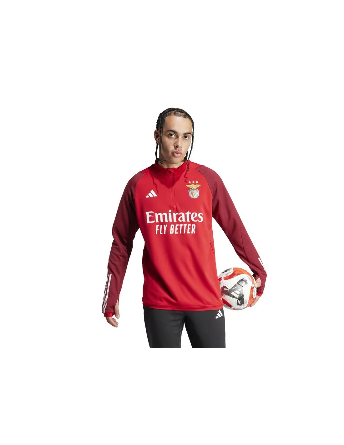 Chaqueta de Fútbol adidas Benfica Trainning Hombre