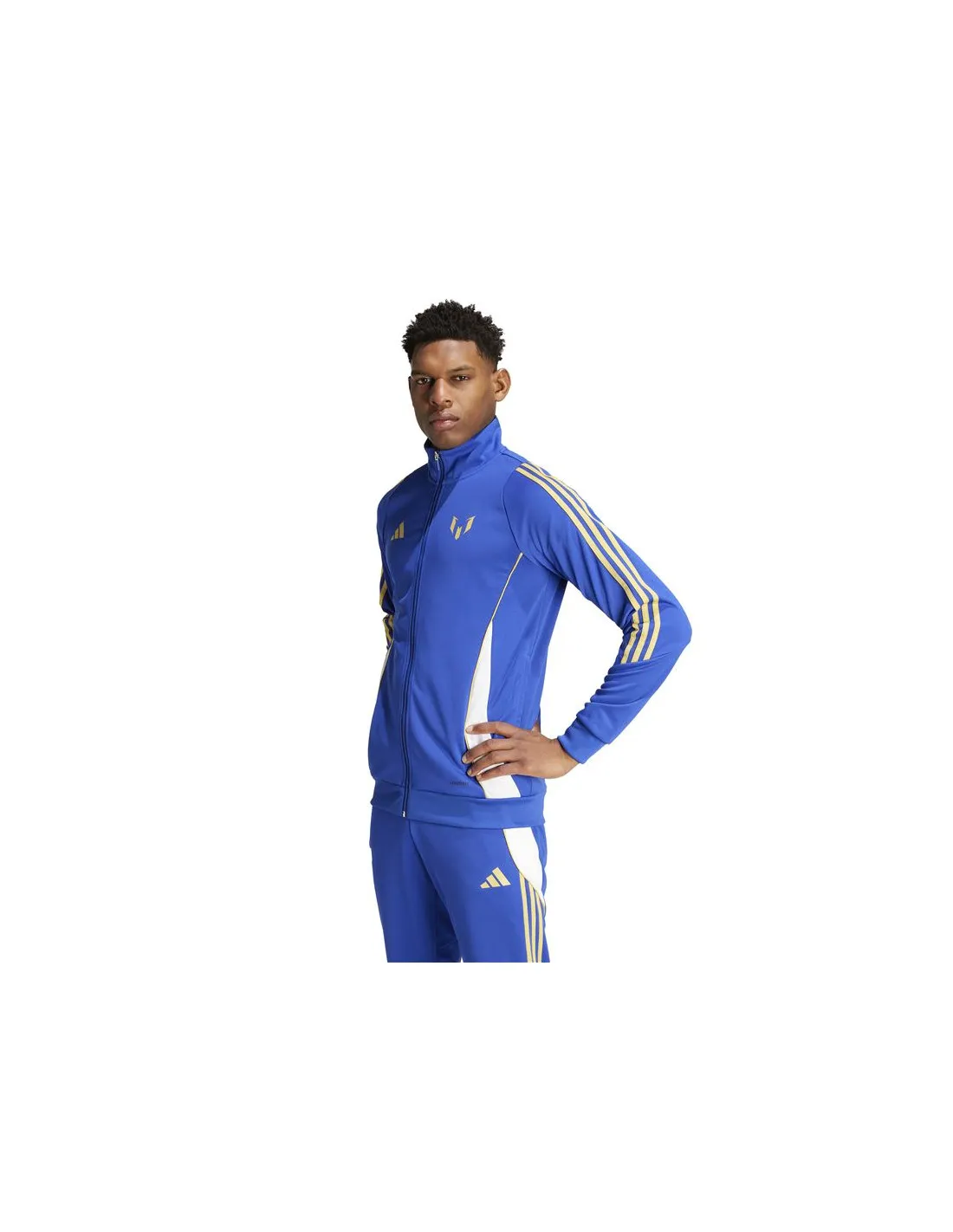 Chaqueta de Fútbol adidas Messi Hombre Azul