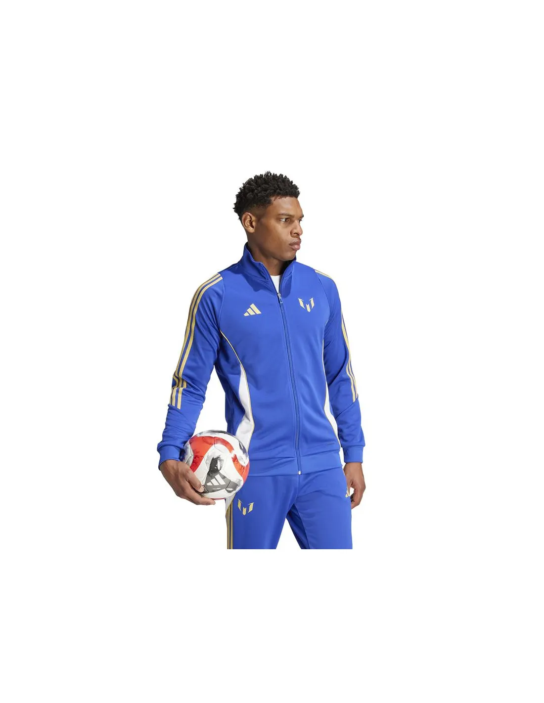 Chaqueta de Fútbol adidas Messi Hombre Azul