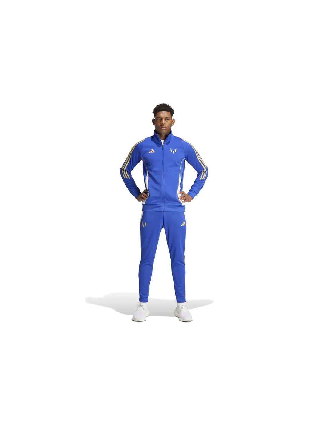 Chaqueta de Fútbol adidas Messi Hombre Azul