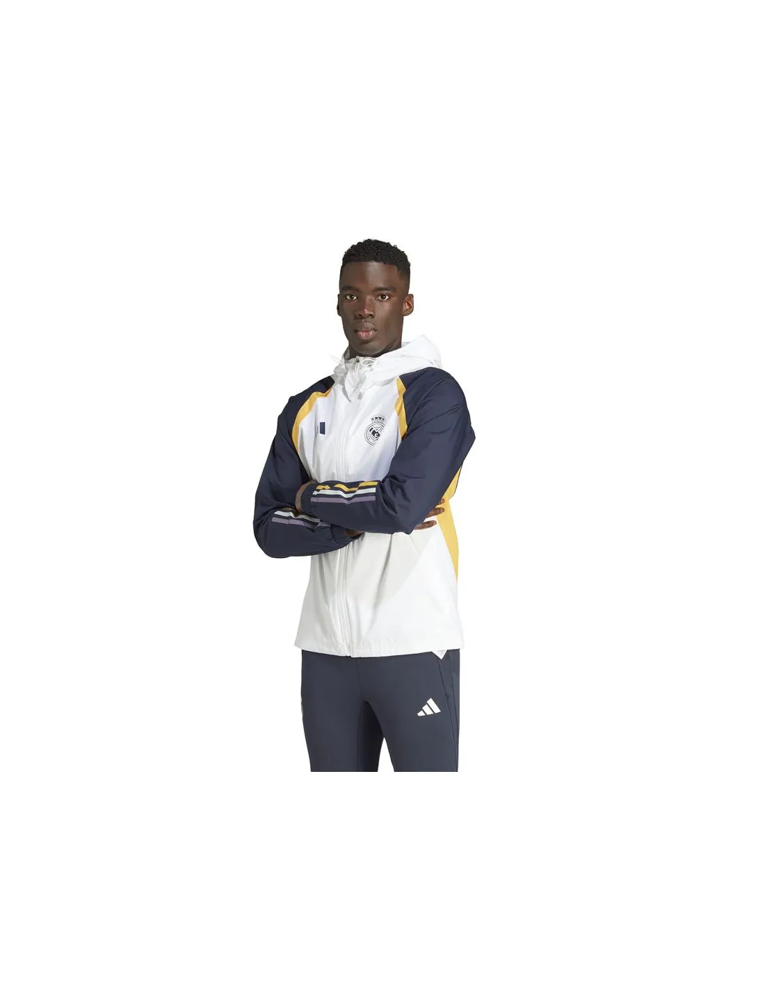 Chaqueta de Fútbol adidas Real Aw Hombre