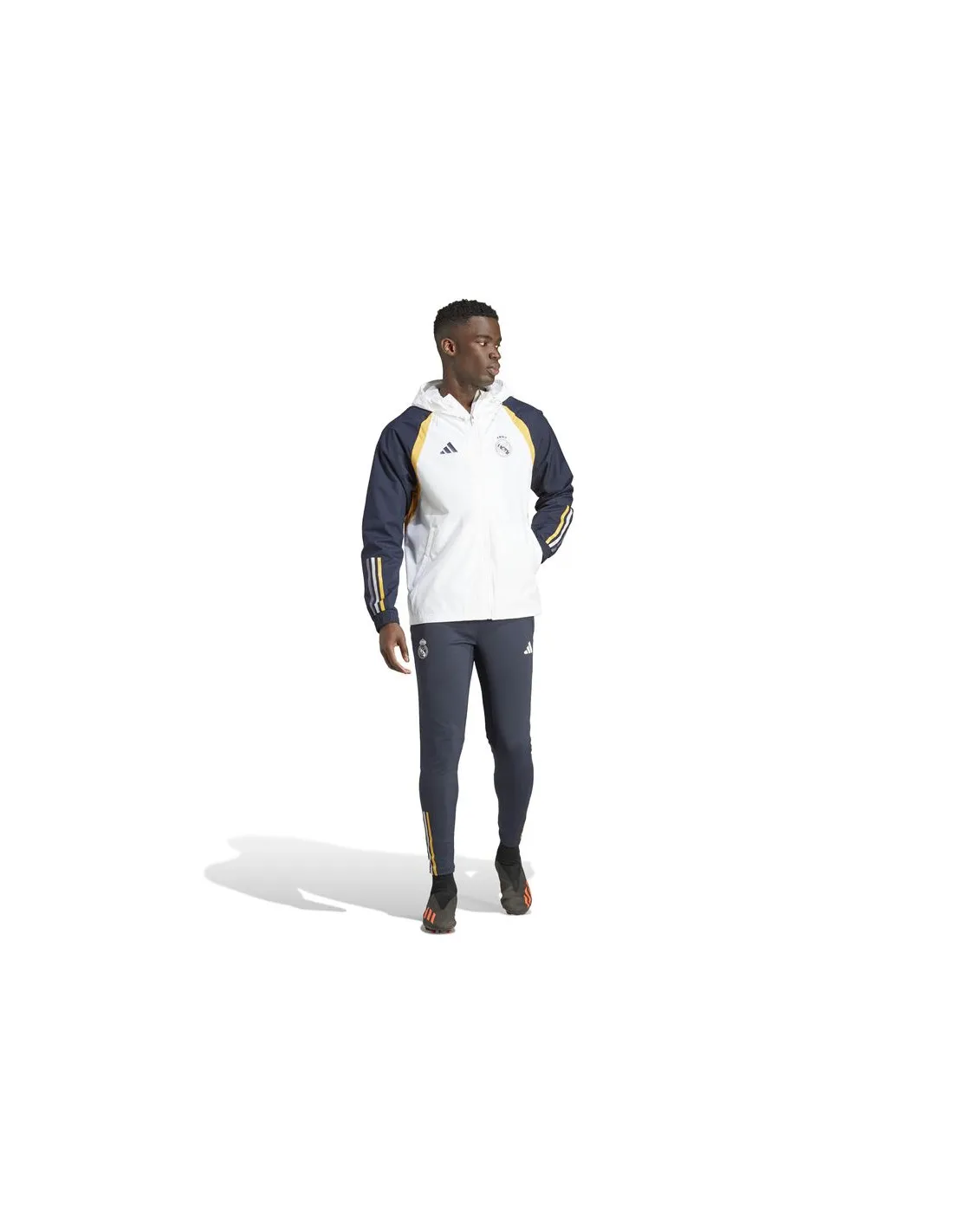 Chaqueta de Fútbol adidas Real Aw Hombre