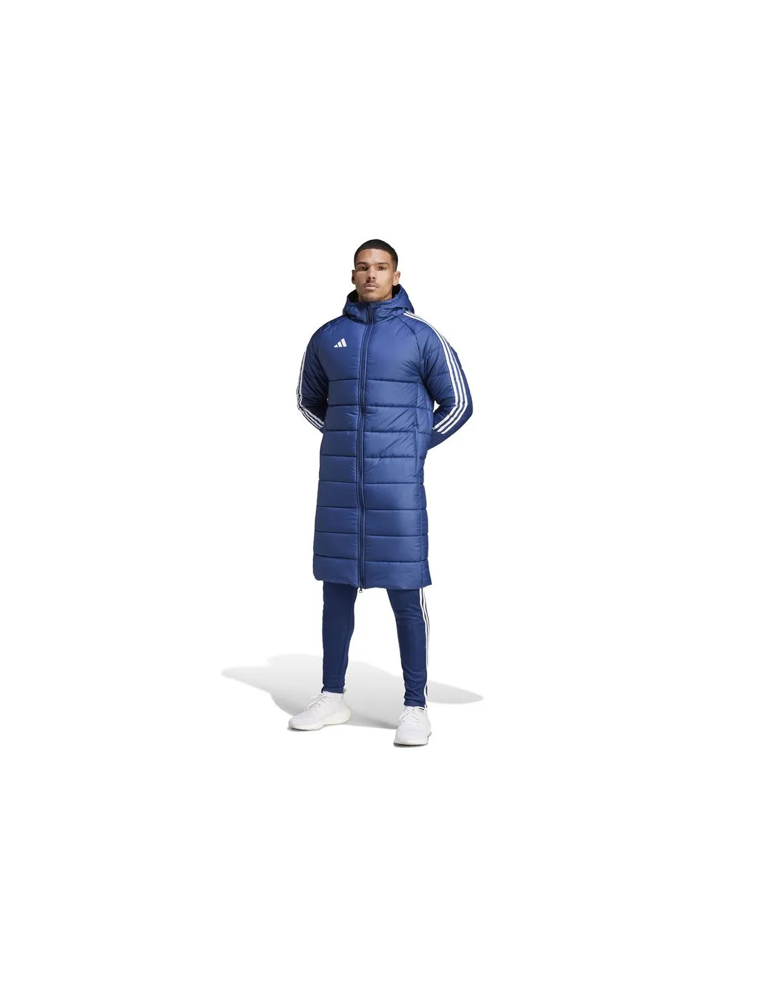 Chaqueta de Fútbol adidas Tiro24 L Coat Hombre Azul Marino