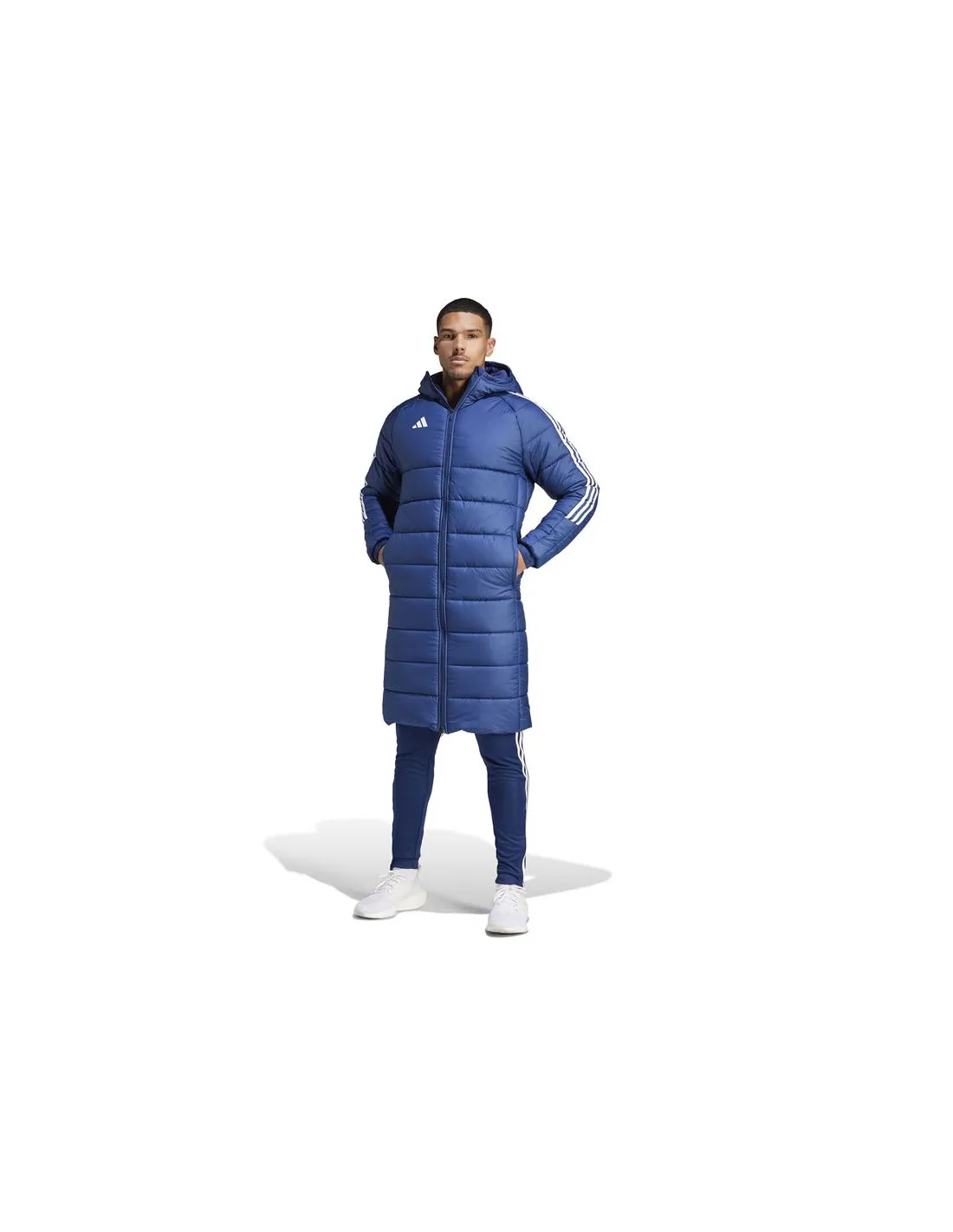Chaqueta de Fútbol adidas Tiro24 L Coat Hombre Azul Marino