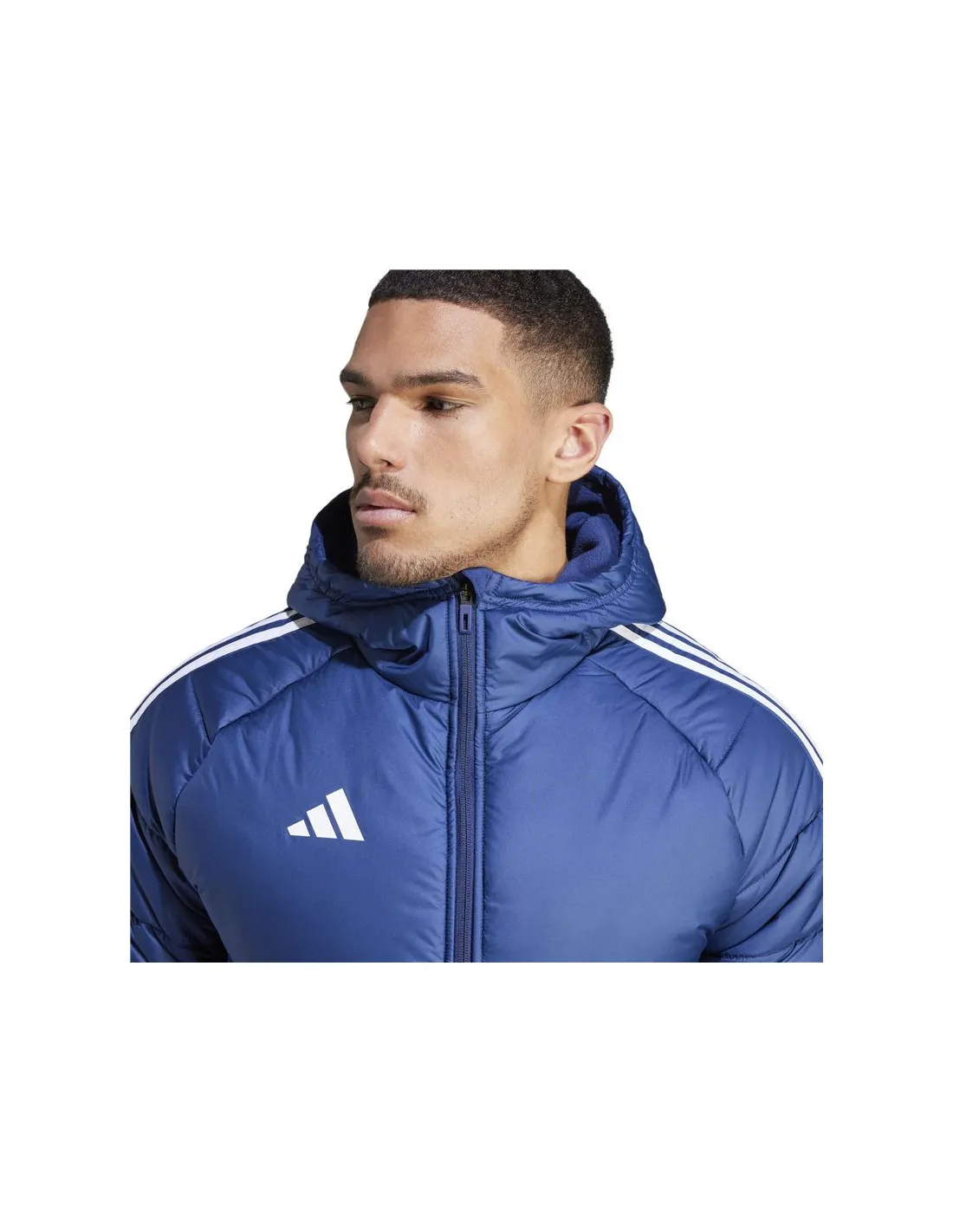 Chaqueta de Fútbol adidas Tiro24 L Coat Hombre Azul Marino