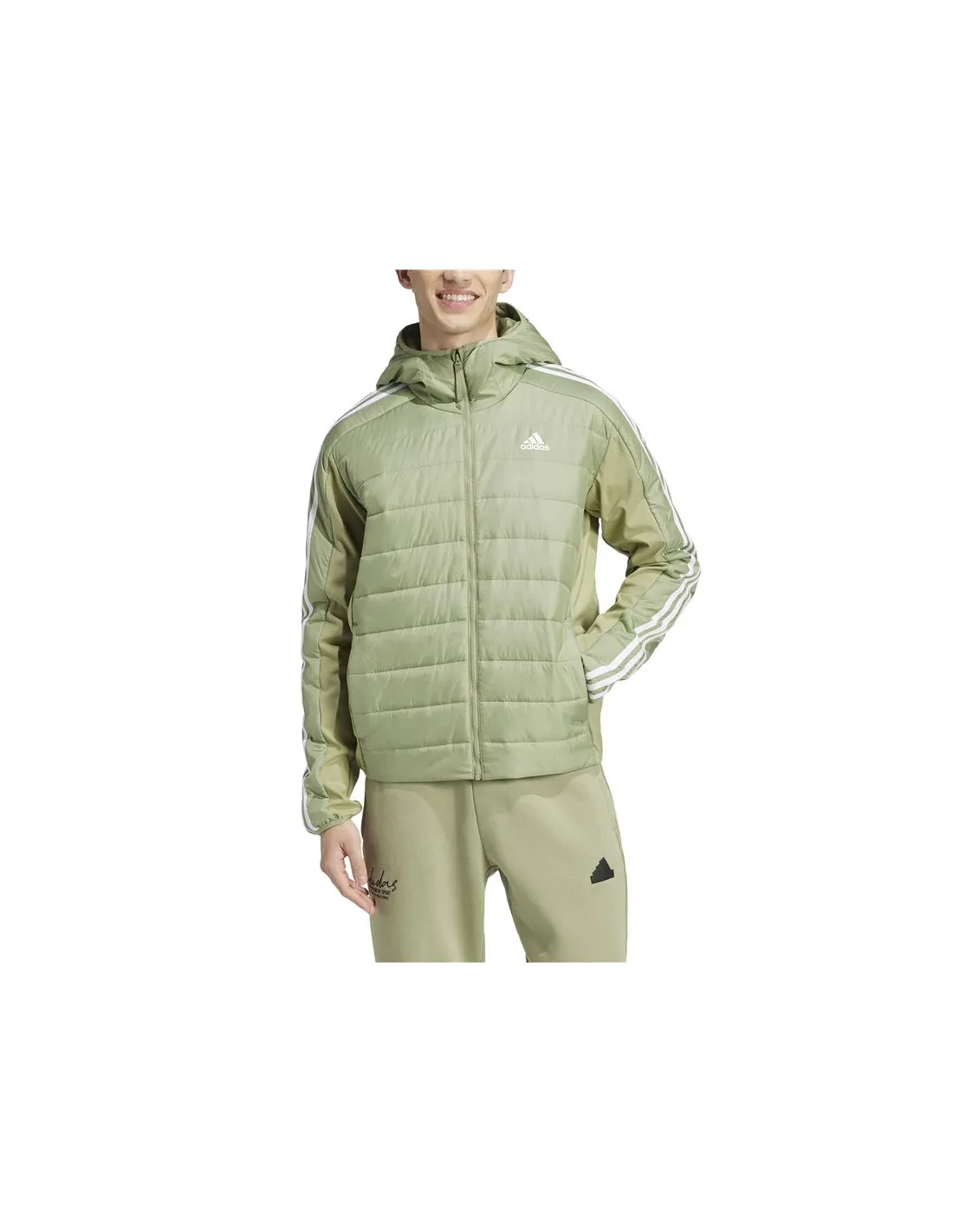 Chaqueta de Montaña Essentials 3 Bandas Insular hybrid Hombre Verde