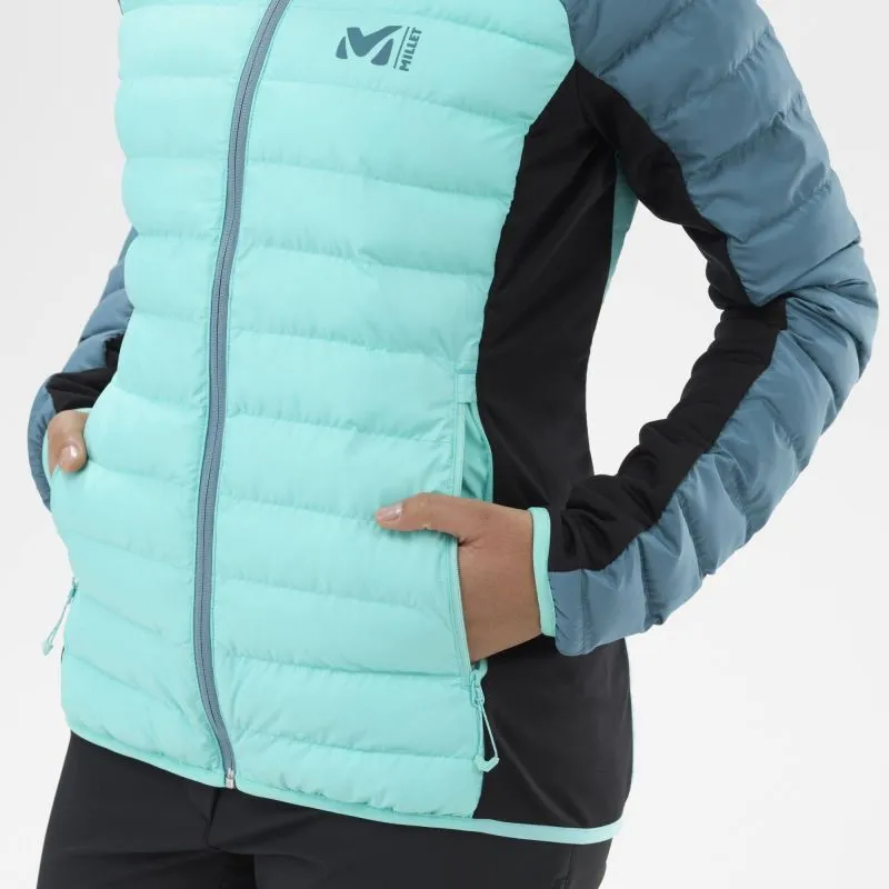 Chaqueta de pluma de mujer Millet FITZ ROY H W (Azafrán/Dragón)