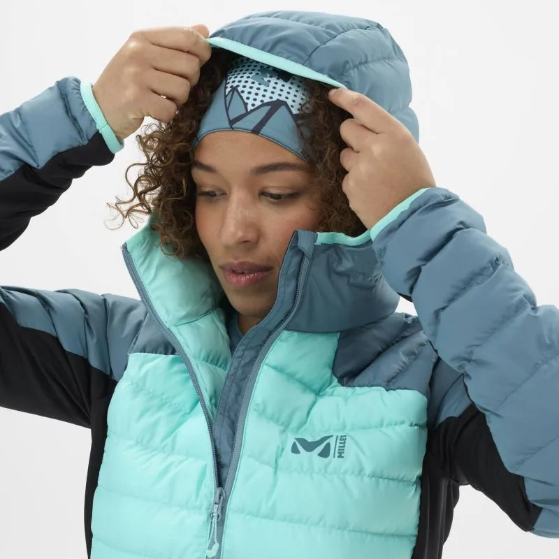 Chaqueta de pluma de mujer Millet FITZ ROY H W (Azafrán/Dragón)