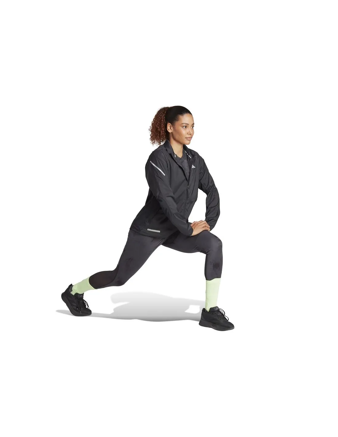 Chaqueta de Running adidas Ultimate Print Mujer Negro